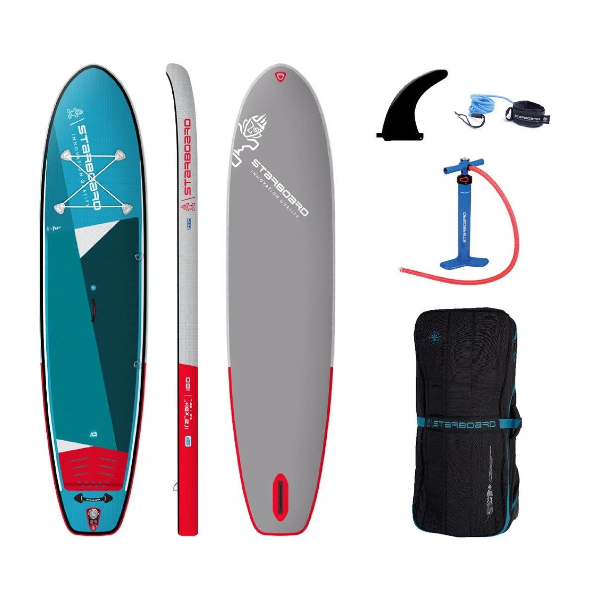 Starboard (Prior Year Model) 2021/2022 Inflatable Sup 11'2" X 31" X 5.5" IGo Zen SC With Paddle 4 Starboard (Prior Year Model) 2021/2022 Inflatable Sup 11'2" X 31" X 5.5" IGo Zen SC With Paddle - Image 2