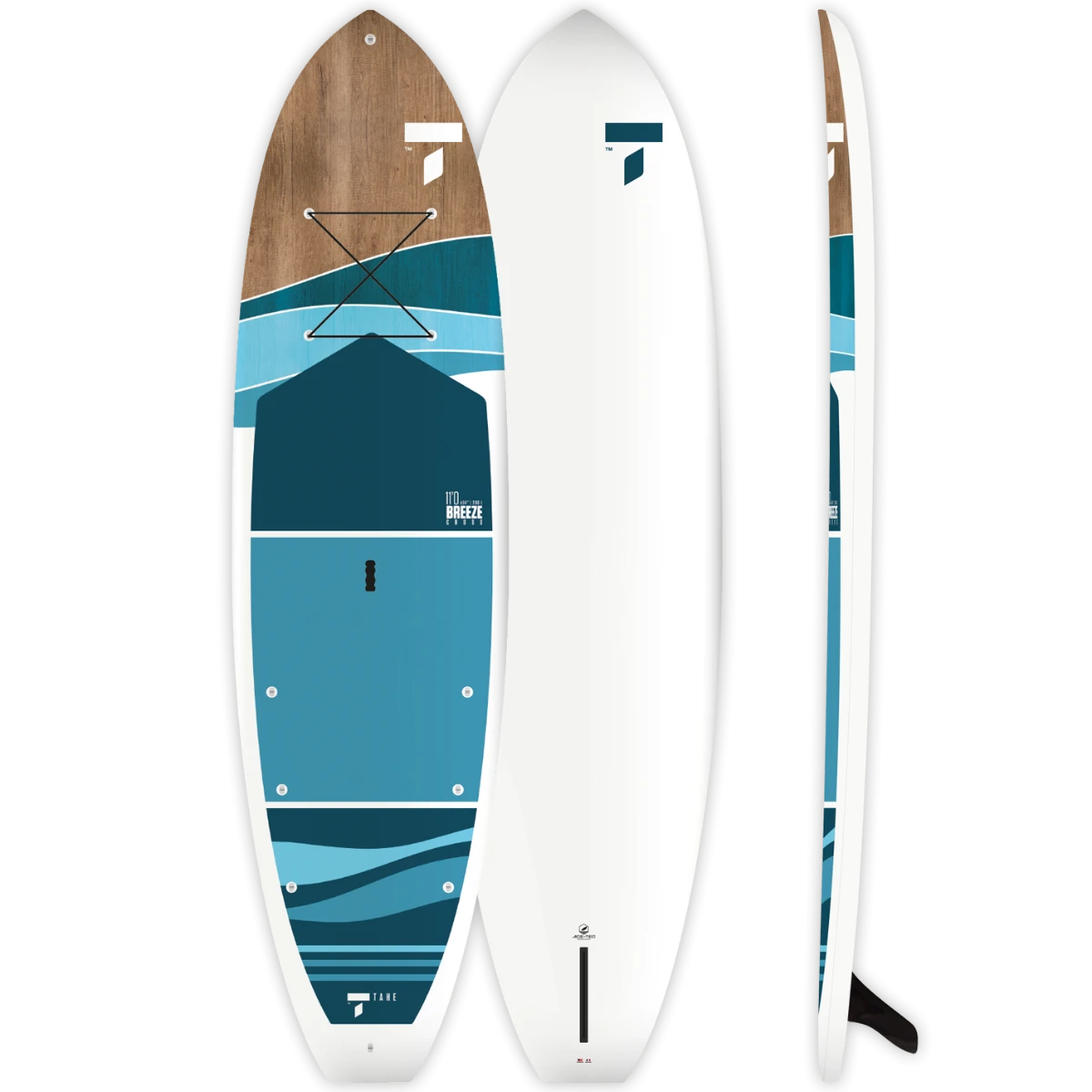 Tahe Outdoors SUP 11'0" Breeze Cross Ace-Tec 3 Tahe Outdoors SUP 11'0" Breeze Cross Ace-Tec
