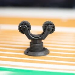 Yak-Attack Paddle Holder Leash Plug Adapter Mount With Rubber Base -Hobi Boat Shop yak attack paddle holder leash plug adapter mount 1